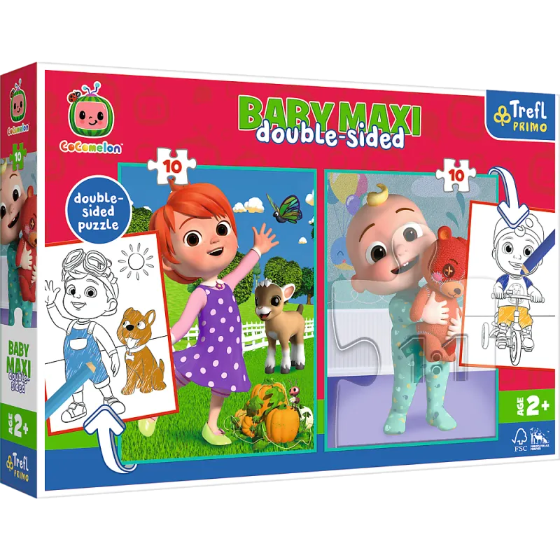 COCOMELON PRZYJACIELE PUZZLE MAXI 20 ELEMENTÓW 2+