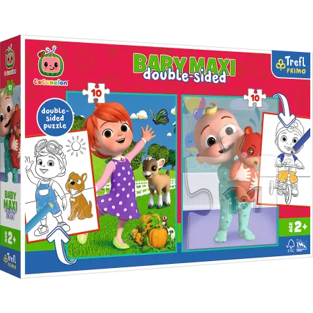 Cocomelon Przyjaciele Puzzle Maxi 20 Elementów 2+