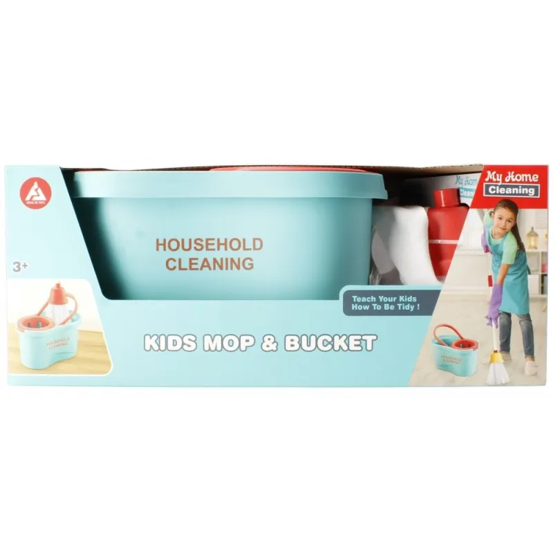 ZABAWKOWY ZESTAW DOMOWY MOP I WIADERKO MEGA CREATIVE 3+