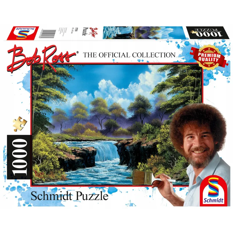 PUZZLE SCHMIDT SPIELE 1000 ELEMELNTÓW BOB ROSS 12+
