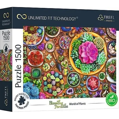 Puzzle World Of Plants  Rośliny 1500 Elementów Trefl 12+