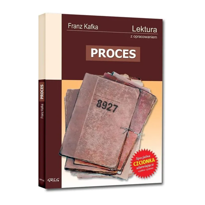 PROCES LEKTURA Z OPRACOWANIEM Franz Kafka - Greg