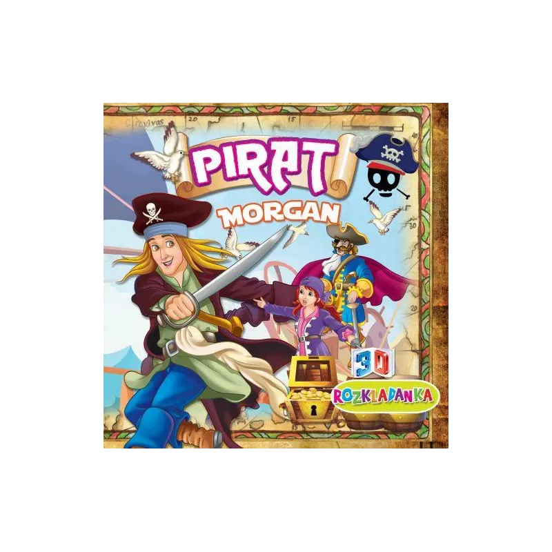 PIRAT MORGAN ROZKŁADANKI 3D - Arti