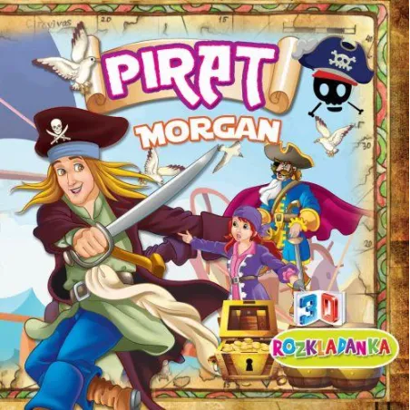 PIRAT MORGAN ROZKŁADANKI 3D - Arti