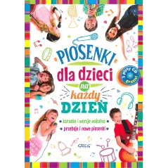 PIOSENKI DLA DZIECI NA KAŻDY DZIEŃ + 2 X CD - Greg