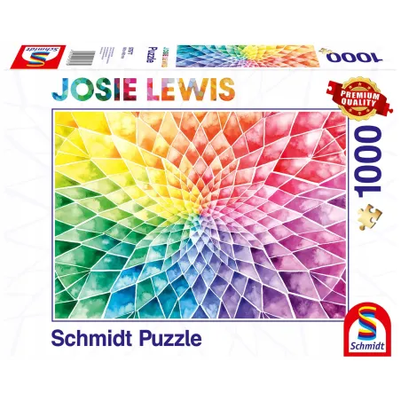 Puzzle Pq Josie Lewis Kolorowy Kwiat 1000 Elementów Schmidt 12+