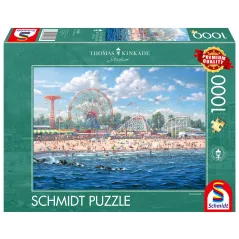 PUZZLE PQ THOMAS KINKADE CONEY ISLAND NY 1000 ELEMENTÓW SCHMIDT 12+