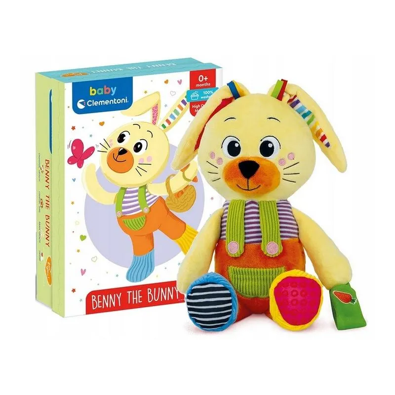 MASKOTKA MÓJ PRZYJACIEL KRÓLIK 26 CM CLEMENTONI 0M+