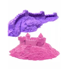 PIASEK KINETYCZNY 2 KG ZESTAW XXL PIASKOWNICA BASEN FOREMKI 3+