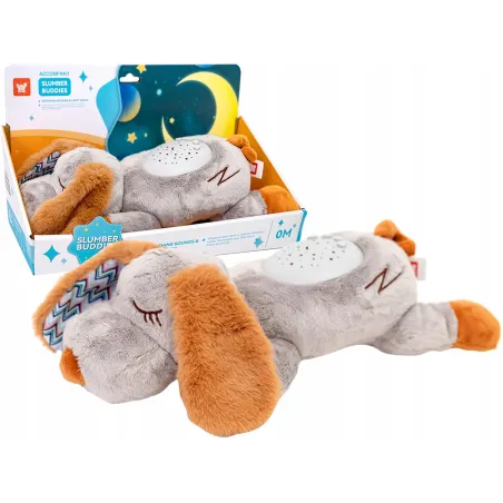 Maskotka Szumiąca Piesek Z Projektorem Gwiazdek I Muzyką Do Usypiania Askato 0M+