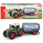 Traktor Fendt Z Przyczepą Mleczarską 26 Cm Dickie Toys 3+