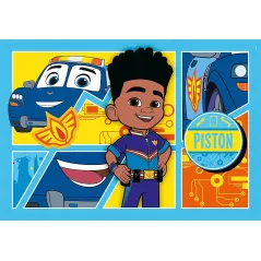 Puzzle 3W1 Disney Firebuds Strażacy 5+ Clementoni