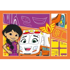 PUZZLE 3W1 DISNEY FIREBUDS STRAŻACY 5+ CLEMENTONI