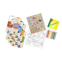 ZESTAW EDUKACYJNY DINOZAURY SES CREATIVE 3+