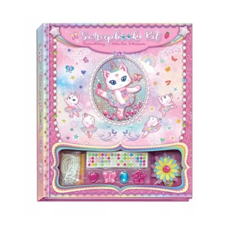 Pecoware Zestaw Do Dekorowania Scrapbook Kot Baletnica 6+