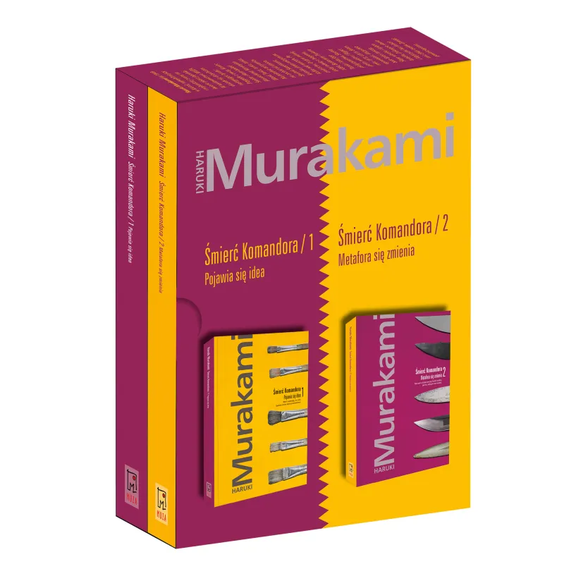 PAKIET: ŚMIERĆ KOMANDORA. TOM 1. POJAWIA SIĘ IDEA / ŚMIERĆ KOMANDORA. TOM 2. METAFORA SIĘ ZMIENIA Haruki Murakami
