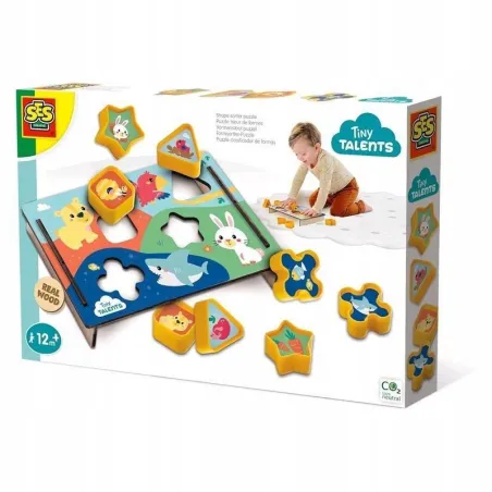 Ses Creative Sorter Kształtów Zabawa Rozwojowa Dla Najmłodszych 12M+ Ses Creative