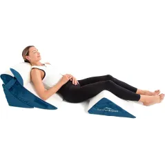 Poduszka Klinowa Ortopedyczna 4W1 Pod Plecy Nogi I Głowę Pianka Memory Komfortkissen