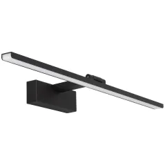 KINKIET ŁAZIENKOWY NAD LUSTRO LED 60 CM CZARNY MAT 12 W 1050 LM LEDHOFF