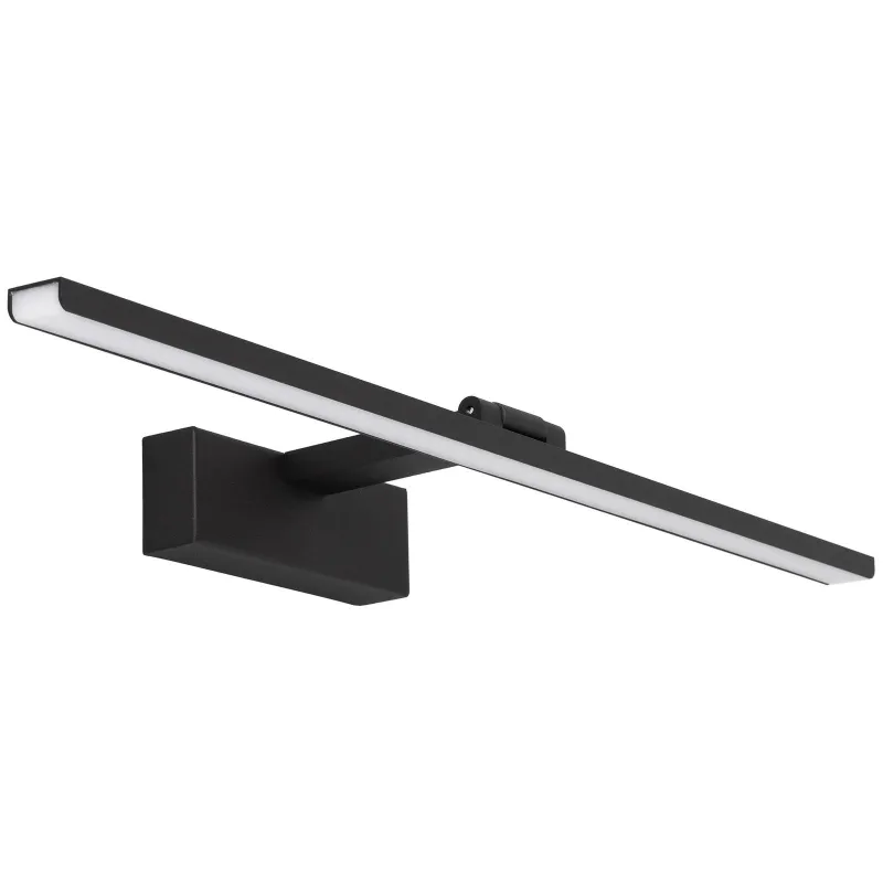 KINKIET ŁAZIENKOWY NAD LUSTRO LED 60 CM CZARNY MAT 12 W 1050 LM LEDHOFF