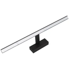 KINKIET ŁAZIENKOWY NAD LUSTRO LED 60 CM CZARNY MAT 12 W 1050 LM LEDHOFF