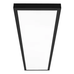 Panel Sufitowy Led 120X30 Cm 40 W 4000 Lm Czarny Ledhoff Plafon Natynkowy