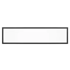 PANEL SUFITOWY LED 120X30 CM 40 W 4000 LM CZARNY LEDHOFF PLAFON NATYNKOWY