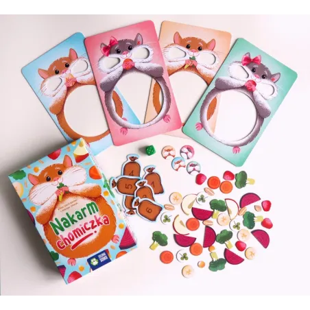 Nakarm Chomiczka Gra Planszowa 4+