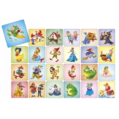 Bajkowi Ulubieńcy Gra Memory Adamigo 3+