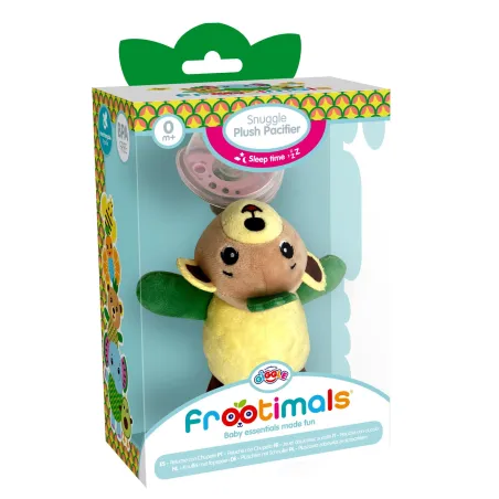 Przytulanka Pluszowa Uspokajająca Ze Smoczkiem Bubb 0M+