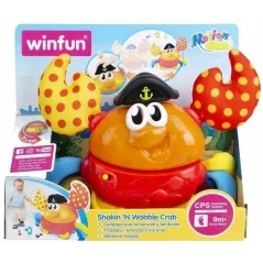 Interaktywny Krab Zabawka Edukacyjna Dla Dzieci Smily Play 9M+