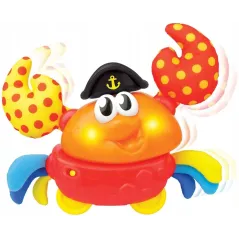 INTERAKTYWNY KRAB ZABAWKA EDUKACYJNA DLA DZIECI SMILY PLAY 9M+