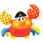 Interaktywny Krab Zabawka Edukacyjna Dla Dzieci Smily Play 9M+