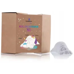 FIGURKA DO POMALOWANIA FUNNY HIPPO 6CM CANDELLANA KIDS – 3D GIPSOWA