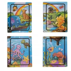 Kolorowanka Wodna Water Z Pisakiem Zwierzęta – Wielokrotne Użycie Dla Dzieci 3+