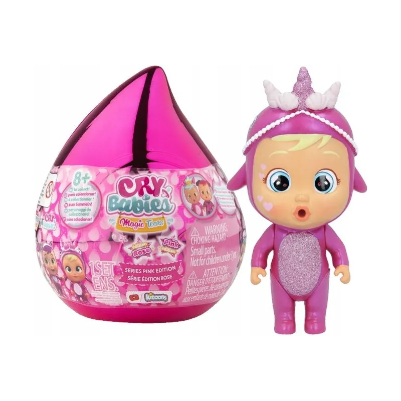 MINI LALECZKA CRY BABIES MAGIC TEARS DOMEK W KSZTAŁCIE BUTELKI 3+