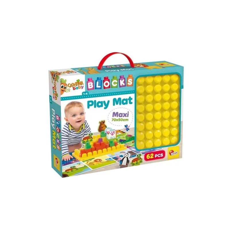 EDUKACYJNY ZESTAW KLOCKÓW DLA NAJMŁODSZYCH LISCIANI 12M+