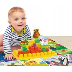 Edukacyjny Zestaw Klocków Dla Najmłodszych Lisciani 12M+