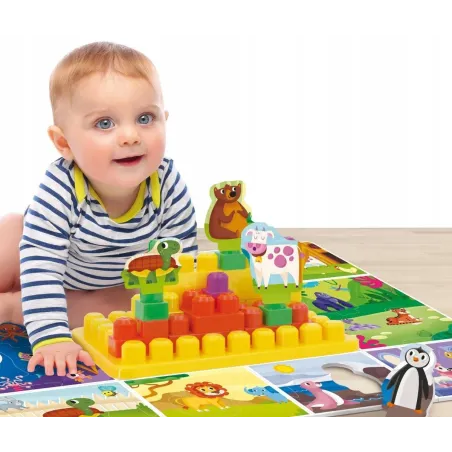 Edukacyjny Zestaw Klocków Dla Najmłodszych Lisciani 12M+