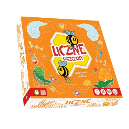 LICZNE PSZCZOŁY GRA EDUKACYJNA 6+ - Zielona Sowa