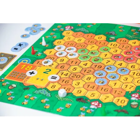 Liczne Pszczoły Gra Edukacyjna 6+