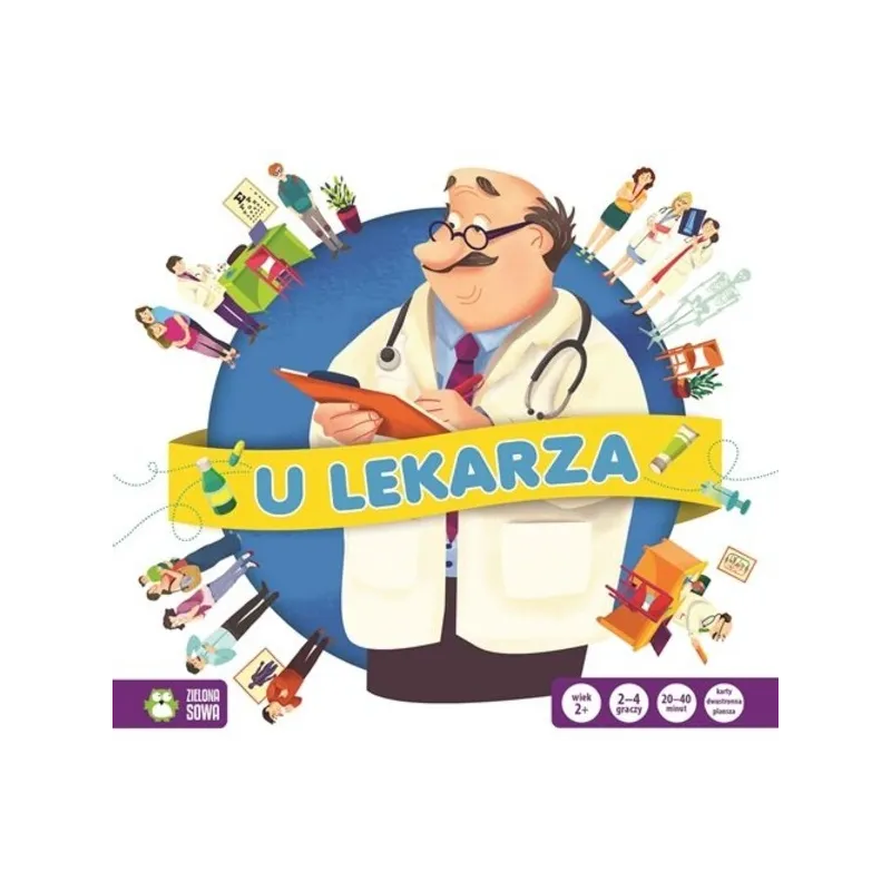 U LEKARZA GRA PLANSZOWA 4+