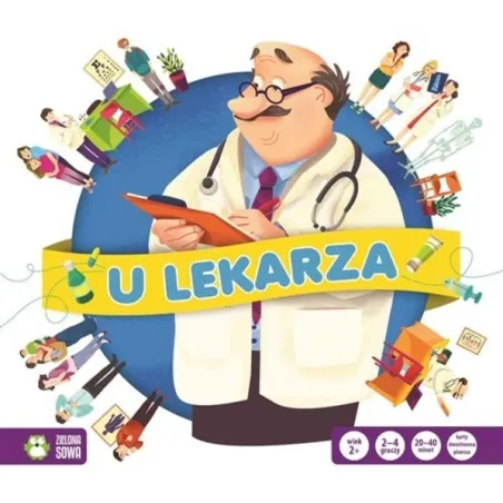 U LEKARZA GRA PLANSZOWA 4+