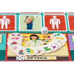 U LEKARZA GRA PLANSZOWA 4+ - Zielona Sowa