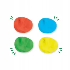 Ciastolina 4 Kolory Bezglutenowa I Bezpieczna Ses Creative 3+