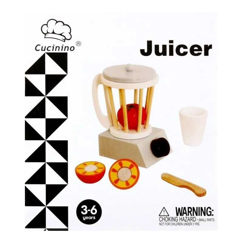 BLENDER DREWNIANY DLA DZIECI MEGA CREATIVE ZESTAW KUCHENNY 3+