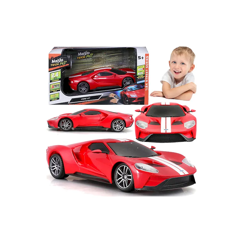 AUTO ZDALNIE STEROWANE FORD GT 1:24 PILOT RC MAISTO 9+