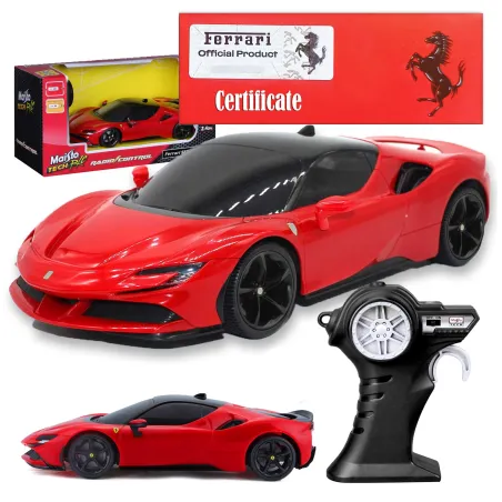 Auto Zdalnie Sterowane Ferrari Sf90 Stradale Rc 1:24 Maisto 5+
