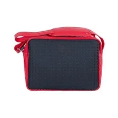 Pixelowa Lakierowana Torba Czerwona