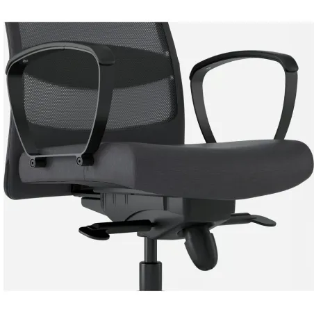 Krzesło Biurowe Ergonomiczne Ikea Markus Vissle Ciemnoszare Z Zagłówkiem